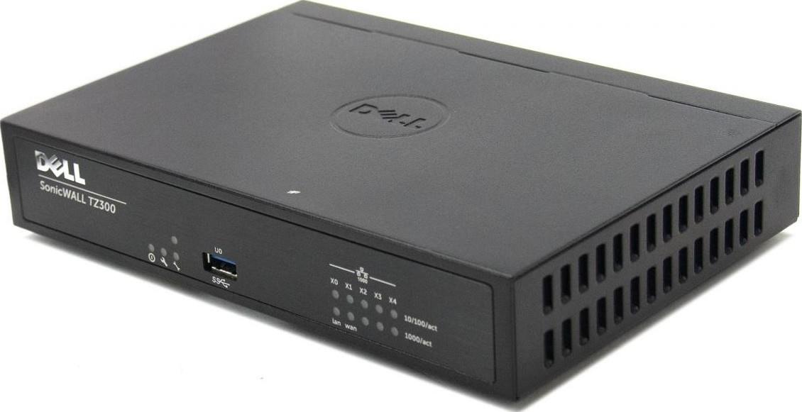 SONICWALL TZ400 SECURITY APPLIANCE 7 PORTS /w PSU 12V 2.0A (SYS1544-2412-T3)
