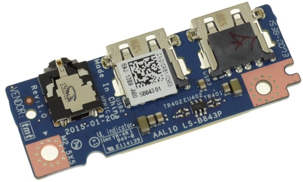 AUDIO / USB BOARD FOR NB DELL INSPIRON 17 (5758 / 5759) / 15 (5558) / 14 (5458) VOSTRO 3558