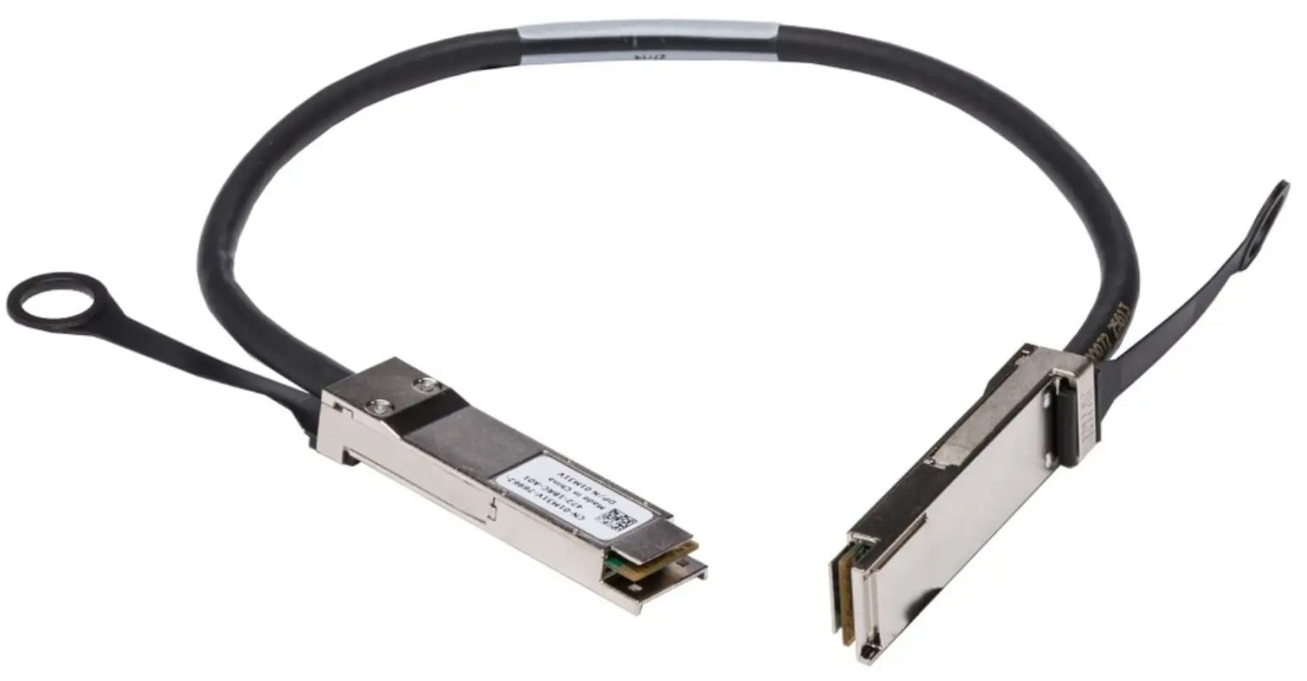 DELL FORCE 10 QSFP+ TO QSFP+ 40GB CABLE 0.5M NEW