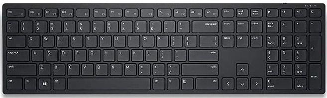 Dell KB3121W Pro Wireless Keyboard Wireless Black German
