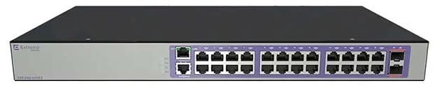 SWITCH EXTREME NETWORKS 210-24P-GE2 24-Ports Gigabit (2) 1G SFP POE+ w/ Rkmnts