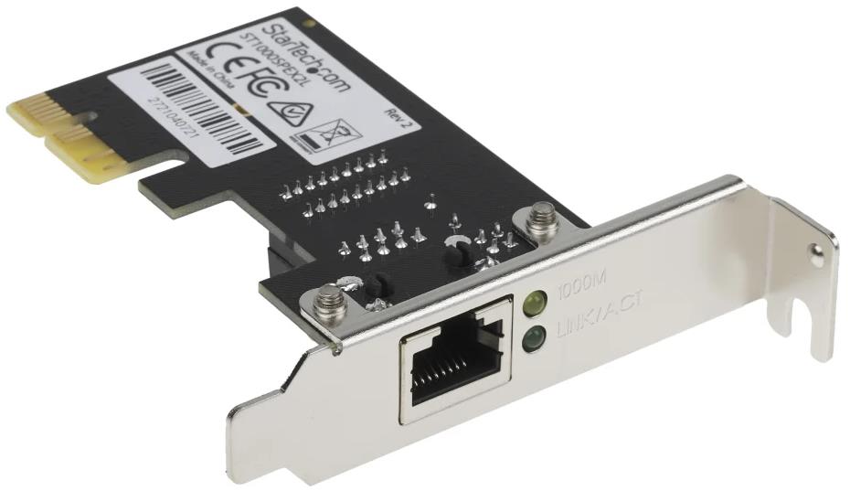 NIC STARTECH ST1000SPEX2L 1-port 1GB PCI-E L.P.