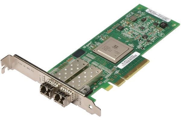 NIC HP 82Q 2-ports 8GB PCI-E x8 F.P. Fibre Channel HBA