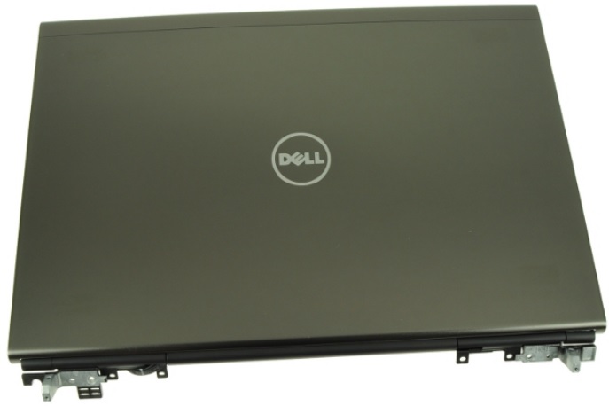 LCD BACK LID COVER WITH HINGES FOR NB DELL PRECISION M4800 15.6" (WiGig)