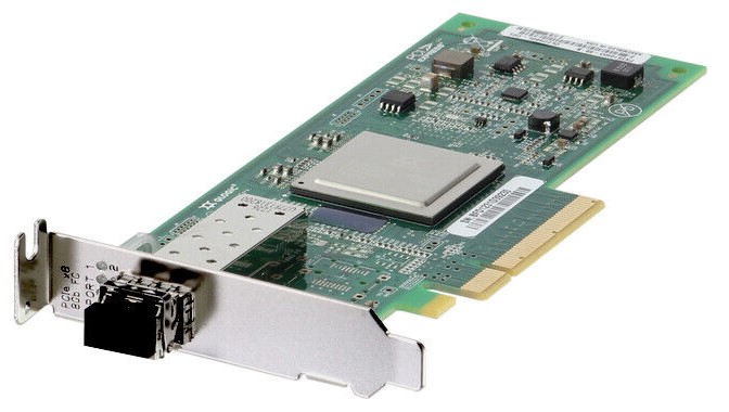 NIC DELL QLogic QLE2560L 1-port 8GB PCI-E x8 L.P. Fiber HBA