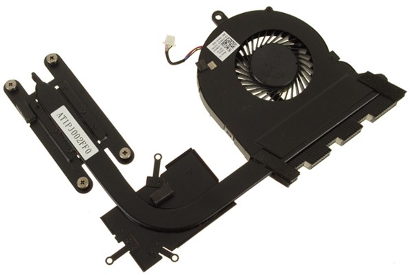 CPU + GPU COOLING FAN & HEATSINK ASSEMBLY FOR NB DELL INSPIRON 15 (5567) 17 (5767) (AMD RADEON)