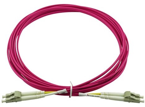 Cable Dell LC UPC to LC UPC Duplex OM4 Multimode PVC (OFNR) 2.0mm Fiber Optic Patch 10m NEW