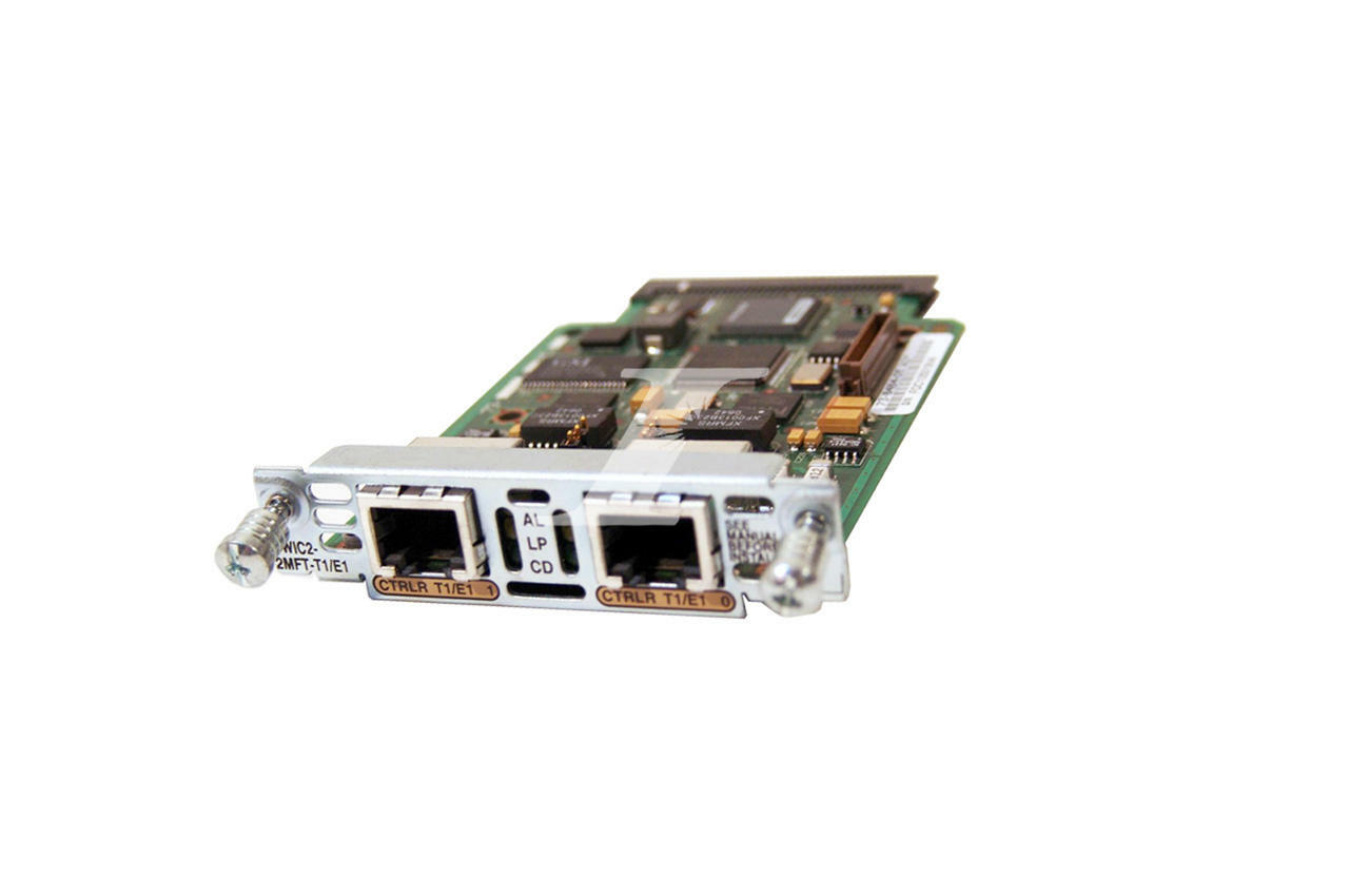 Cisco VWIC2-2MFT-T1/E1 Multiflex Trunk Voice WAN Interface Card