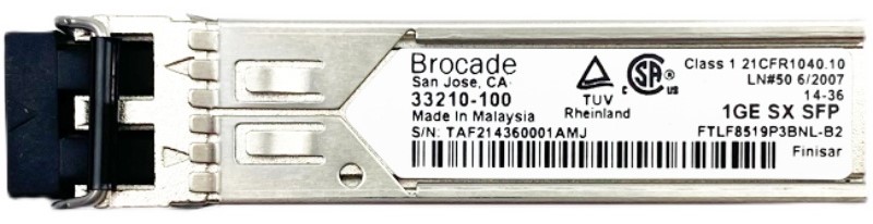 BROCADE 1GE SX SFP TRANSCEIVER