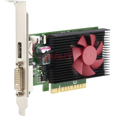 VGA HP Nvidia GEFORCE GT 730 2GB GDDR5 (1) DVI-I (1) DP PCI-e F.P.