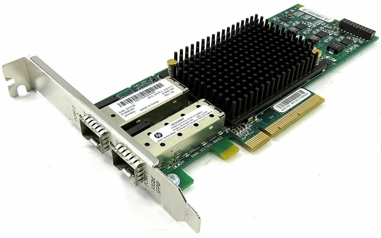 NIC HP NC552SFP 2-ports 10GB PCI-E F.P.