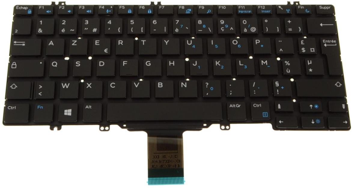 KEYBOARD FOR NB DELL LATITUDE 7280 5280 5289 2-in1 5290 7390 7389 2-in1 7380 7290 7390 2-in 1 FRENCH