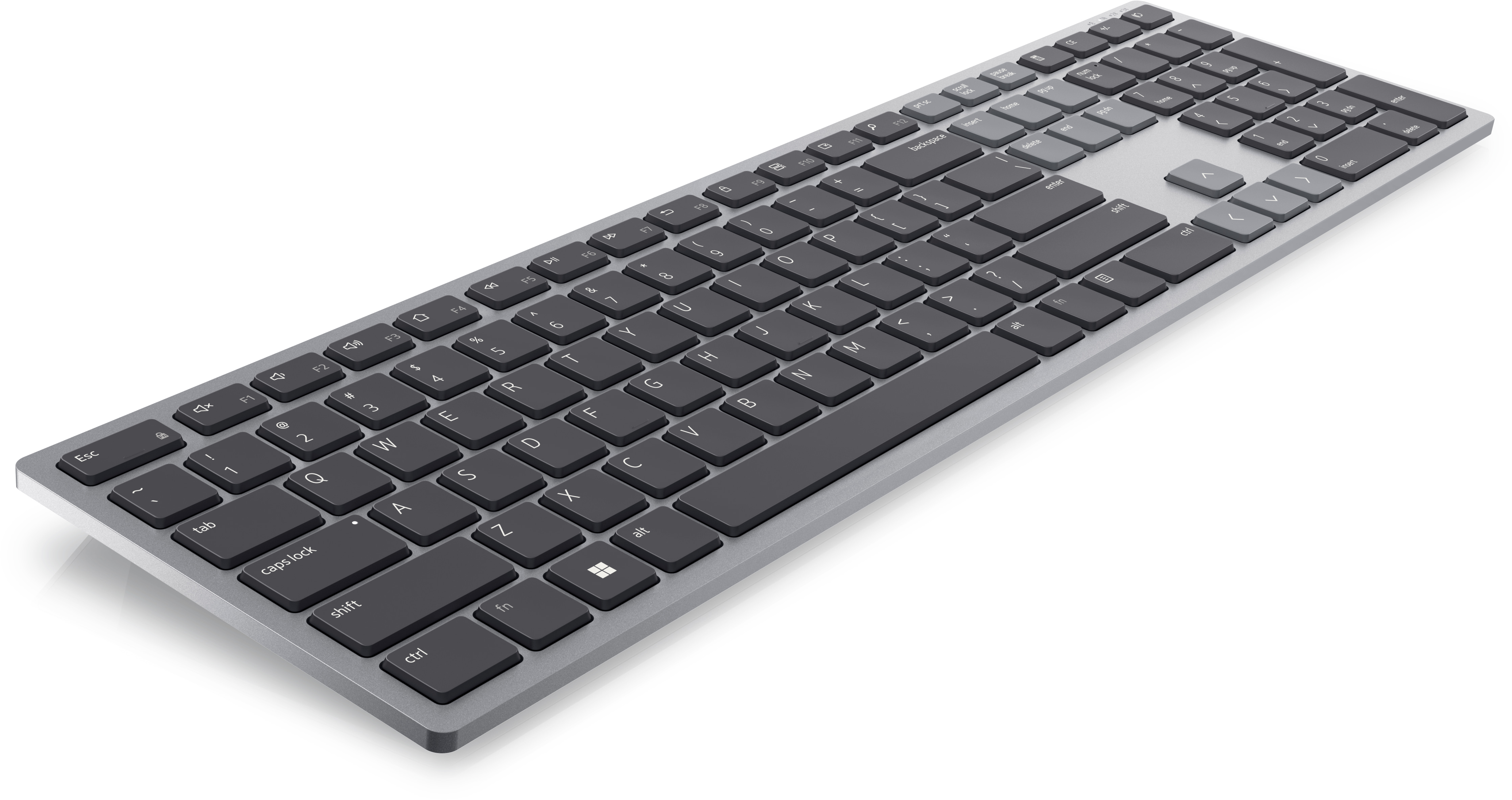 Dell KB700 Multi-Device Keyboard Wireless/Bluetooth Grey German New Open Box