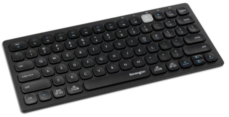 Kensington Multi-Device Dual Wireless Compact Keyboard Wireless/Bluetooth Black English UK