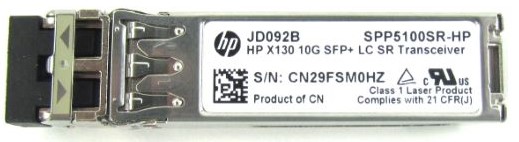 HP X130 10G SFP+ LC SR Transceiver