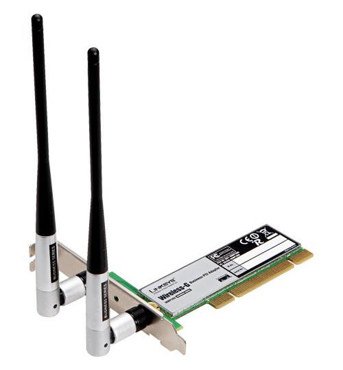 NIC LINKSYS WMP200 WIRELESS CARD-G BUSINESS 100Mbps PCI F.P. /w RANGE BOOSTER