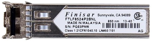 FINISAR 4GB OPTICAL FIBER TX/RX SFP TRANSCEIVER