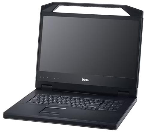 DELL KMM CONSOLE 18.5" LED RACKMOUNT WITH KEYBOARD 1U