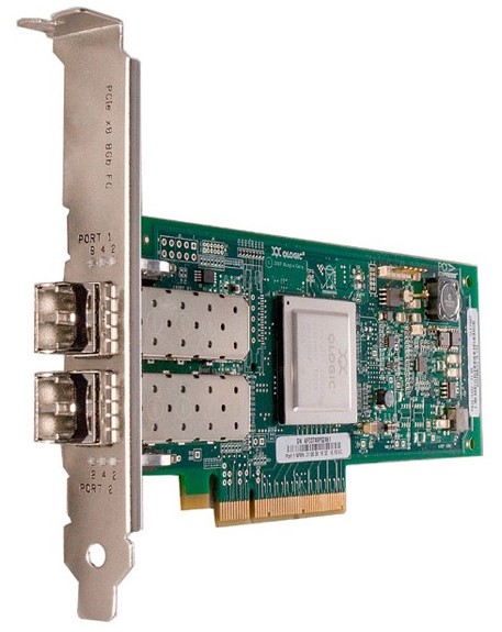 NIC IBM QLOGIC 2-ports 8GB PCI-E L.P.