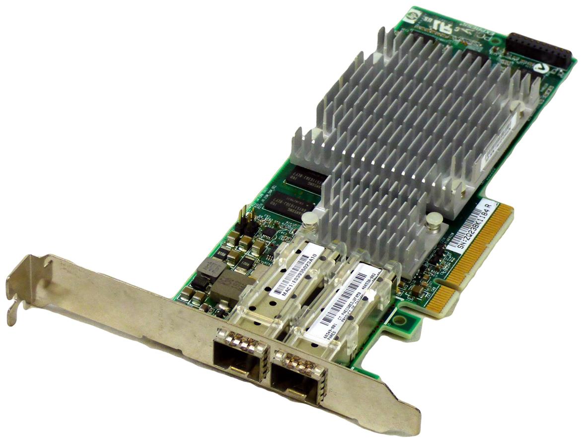 NIC HP NC522SFP 2-ports 10GB PCI-E x8 F.P.