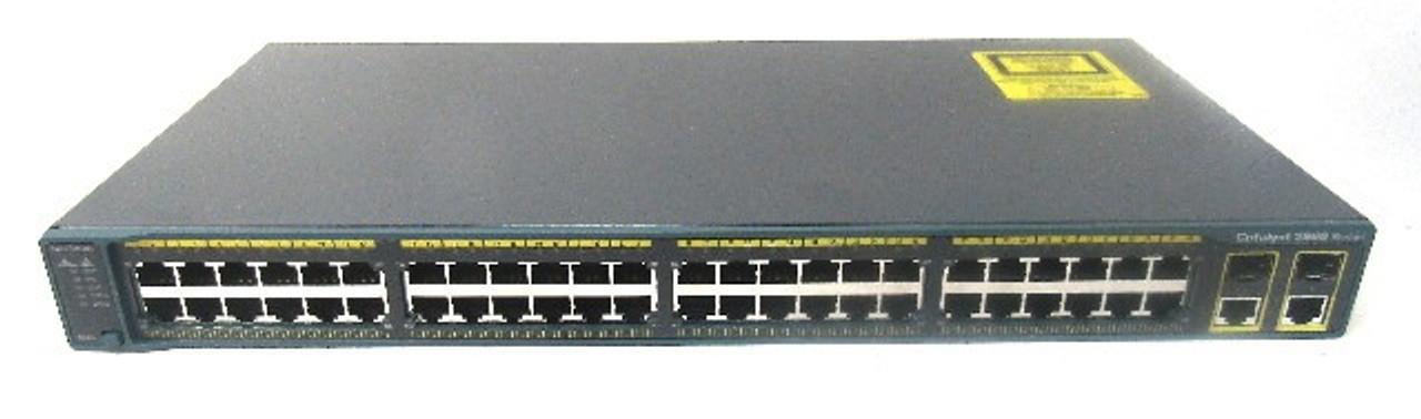 SWITCH CISCO WS-C2960-48TC-L 48-Ports 10/100 (2) 1G SFP w/ Rkmnts