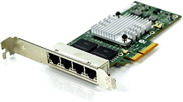 NIC HP NC365T 4-ports 1GB PCI-E x16 F.P.