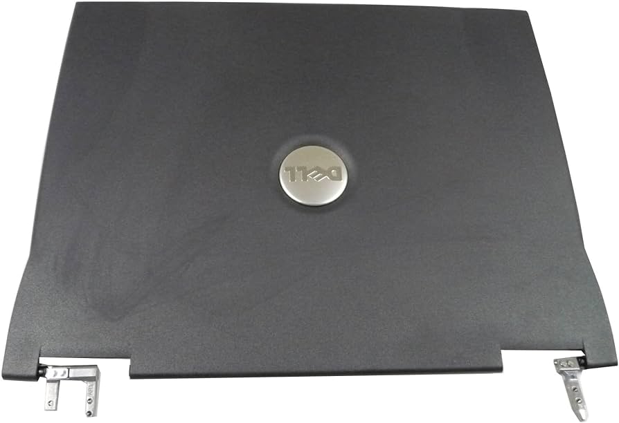 LCD BACK LID COVER WITH HINGES FOR NB DELL LATITUDE C600 C610 C640 C500 C510 C540