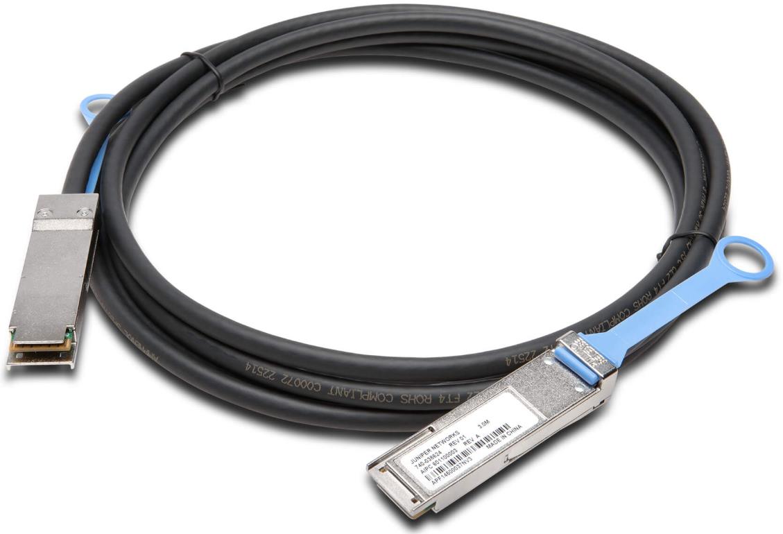Cable Juniper QSFP+ 40GBase Pluggable DAC 7m active