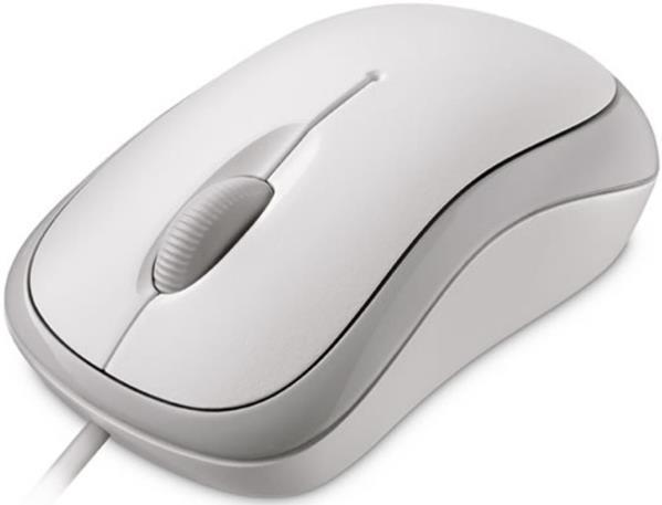 MOUSE OPTICAL USB WHITE