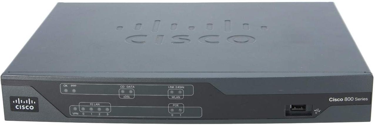 ROUTER CISCO887VA-K9 over POTS (NO PSU)