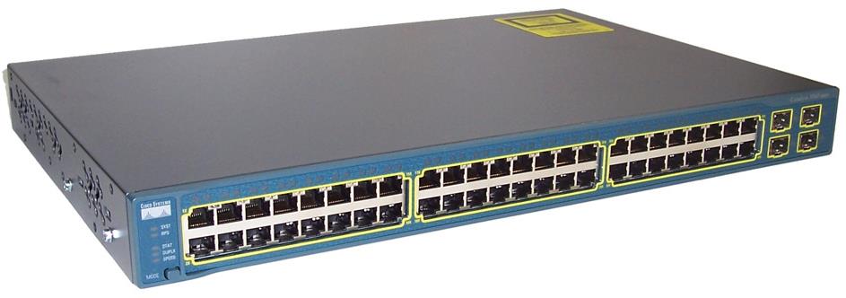 SWITCH CISCO WS-C3560-48PS-S 48-Ports 10/100 (4) 1G SFP POE 48 w/ Rkmnts