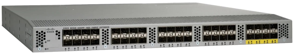 ROUTER NEXUS N2K-C2232TM-E-10GE 32 PORTS FABRIC EXTENDER (NO PSU & FAN) without/ Rkmnts
