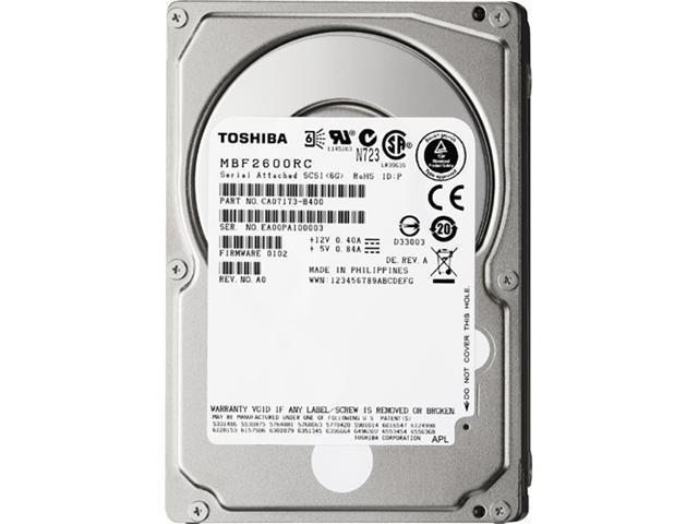 HDD TOSHIBA 300GB 10K SAS 2.5"