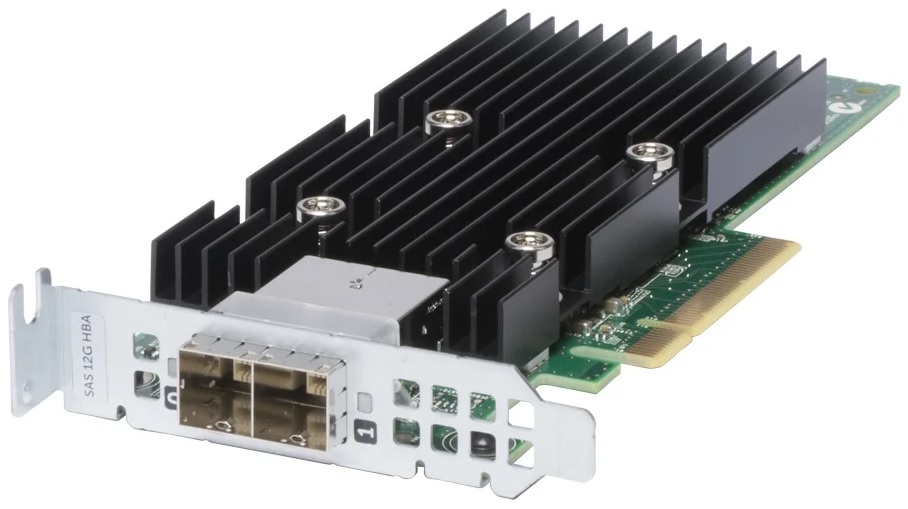 NIC DELL 0T93GD 2-ports 12GB PCI-E L.P. HBA CONTROLLER SAS