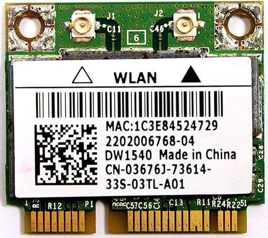 INTEL WIRELESS CARD 1540 WLAN WIFI 802.11 a/b/g/n (Half-Height)