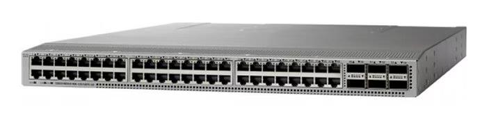 SWITCH NEXUS N9K-C93108TC-EX 48-Ports 10G (6) 40/100G QSFP 2x PSU 650W (P/N: NXA-PAC-650W-PE) without/ Rkmnts