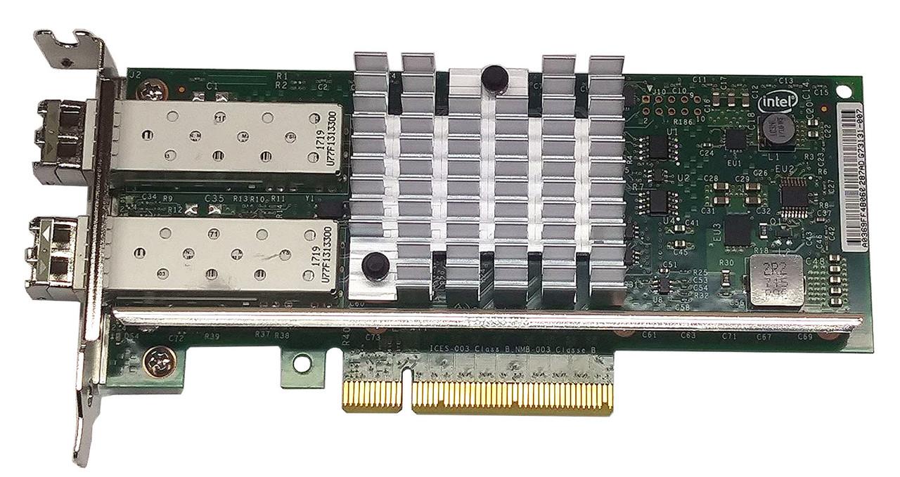 NIC DELL VFVGR INTEL X520-DA2 SFP+ 2-ports 10GB PCI-E x8 F.P.