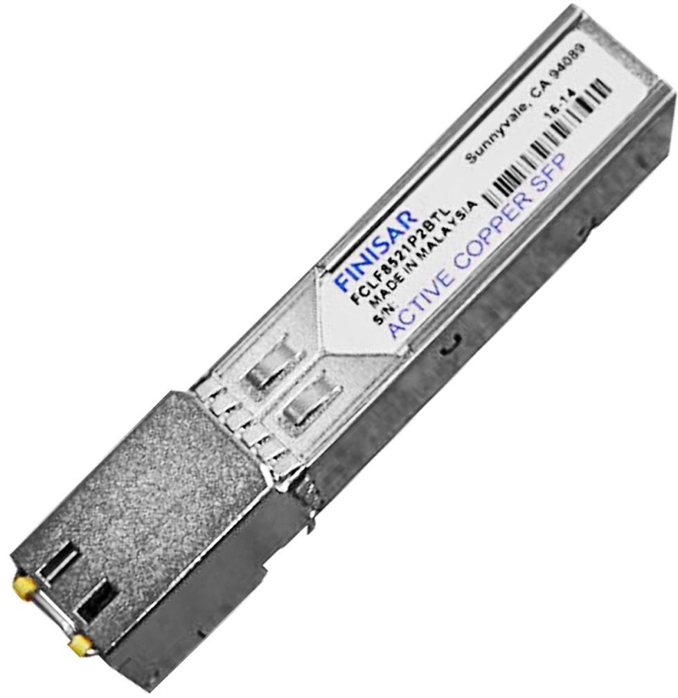 FINISAR 1GbE 1000BASE-T COOPER SFP TRANSCEIVER RJ-45 CONNECTOR