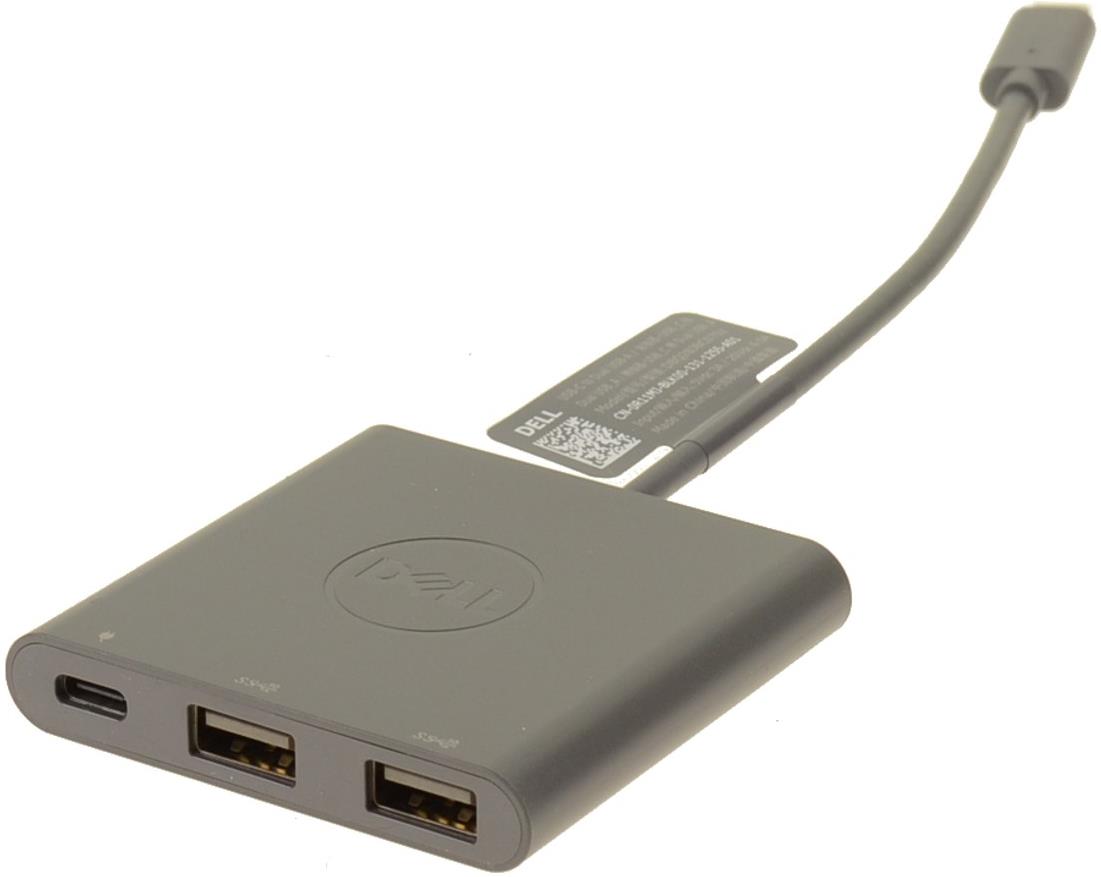Dell Adapter Type-C to Dual USB-A with Power Pass-Through Adapter Cable