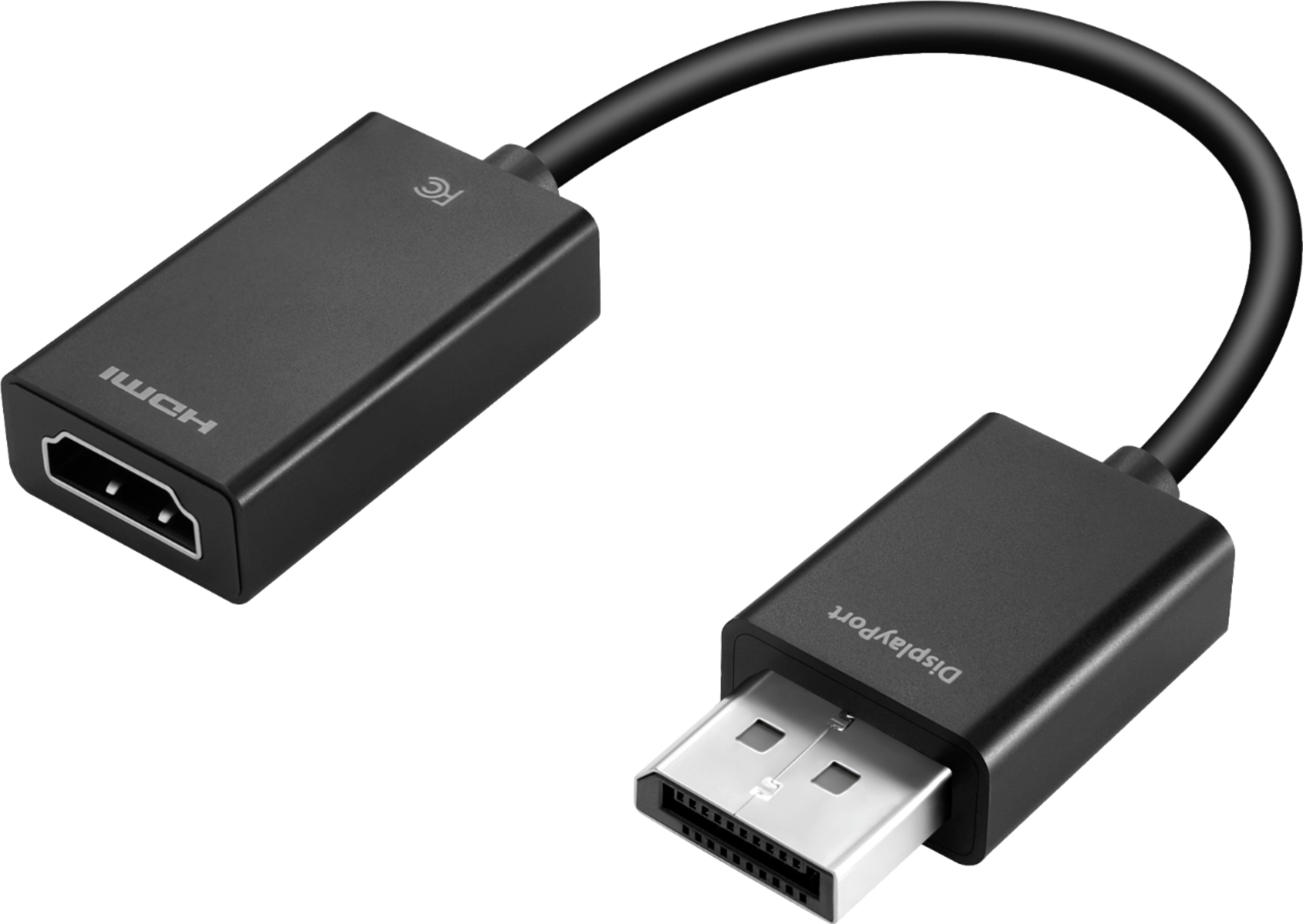 ADAPTER CABLE DISPLAYPORT TO HDMI BLACK