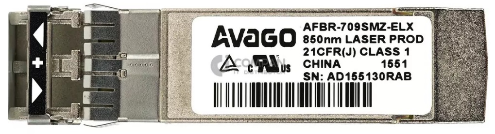 AVAGO 10GBE 850nm SFP+ TRANSCEIVER