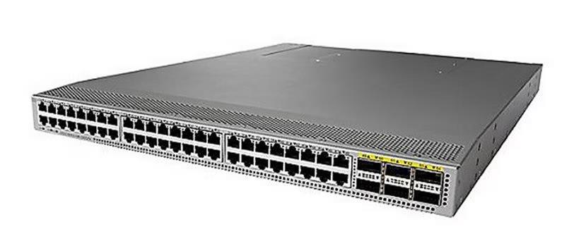 SWITCH NEXUS N9K-C9372TX-E 48-Ports 10G (6) 40/100G QSFP 2x PSU 650W (P/N: N9K-PAC-650W) without/ Rkmnts